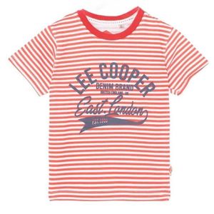 T-SHIRT Lee Cooper - T-SHIRT - GLC0108 TMC ROUGE-4A - T-shirt Lee Cooper - Garçon
