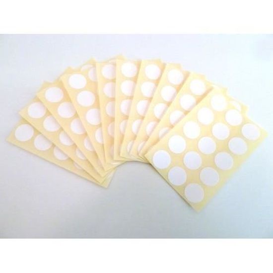 uni mutli-usage Collant pois /étiquettes adh/ésif permanent cercle autocollants Paquet de 150 papier blanc /étiquettes 15mm ROND