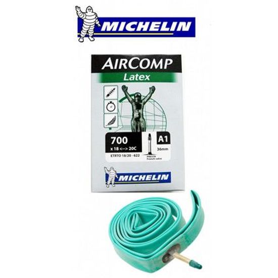 Chambre à air Michelin Air Comp Latex (A1) - 700x18/20C 18/20-622 Presta 36 mm
