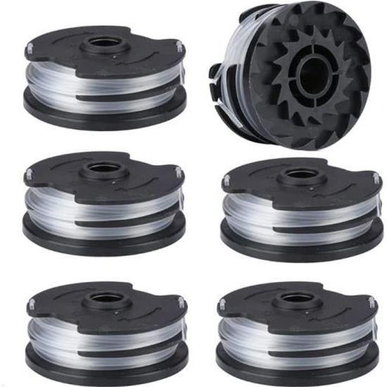 Bobines De Fil Pour Coupe-Bordure Parkside LIDL - Lot 3 Bobines + Couvercle Pour PRT 550 A1 Et Modèles Compatibles