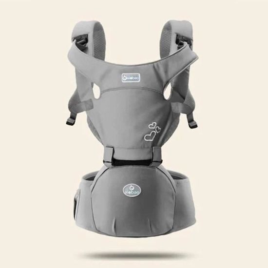 Porte-Bébé Ergonomique DERYAN Nova - Pour Nouveau-Nés (3,5 Kg) à Tout-Petits (15 Kg) - 3 Positions, Tissu Respirant
