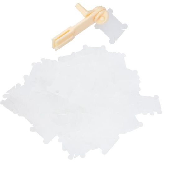 HERCHR Lot De 20 Organisateurs De Fils à Broder 20 Positions - Rangement Plastique Couleurs Pour Couture Et Point De Croix