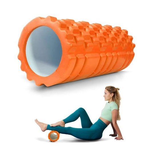 Rouleau de Massage Relaxant Musculaire Yoga Soulagement de Douleur