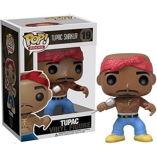 Funko Pop rappeur TUPAC étoile périphérique main limitée jouet poupées en  vinyle figurines d'action Collection modèle jouets pour en - Cdiscount  Animalerie