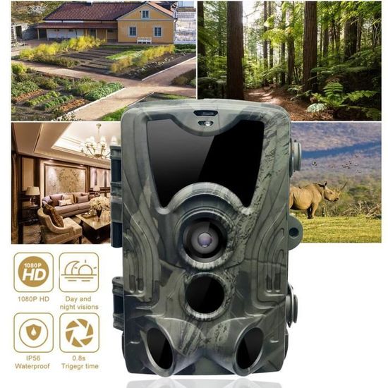 HC801A Caméra De Chasse 16MP Trail Camera IP65 Caméra Sauvage 36 LED — free download