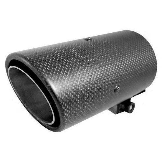 Simoni Racing Embout Échappement Rond Inox 60x170 Mm - Montage 37-57 Mm