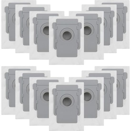Sacs D'aspirateur Nuangoo Pour IRobot Roomba I7/i3/S9/j7/E5 - Lot De 14 Pièces