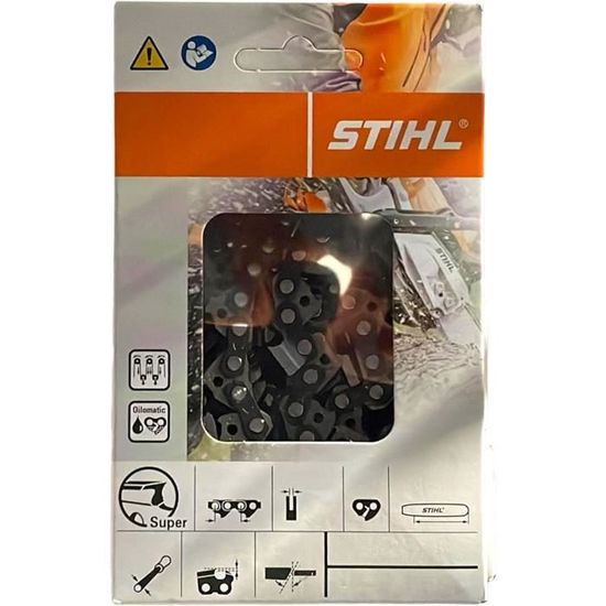 Lot De 4 Chaînes De Tronçonneuse 3/8 LP Picco - 55 Maillons, 40cm - Compatible Stihl MS170...