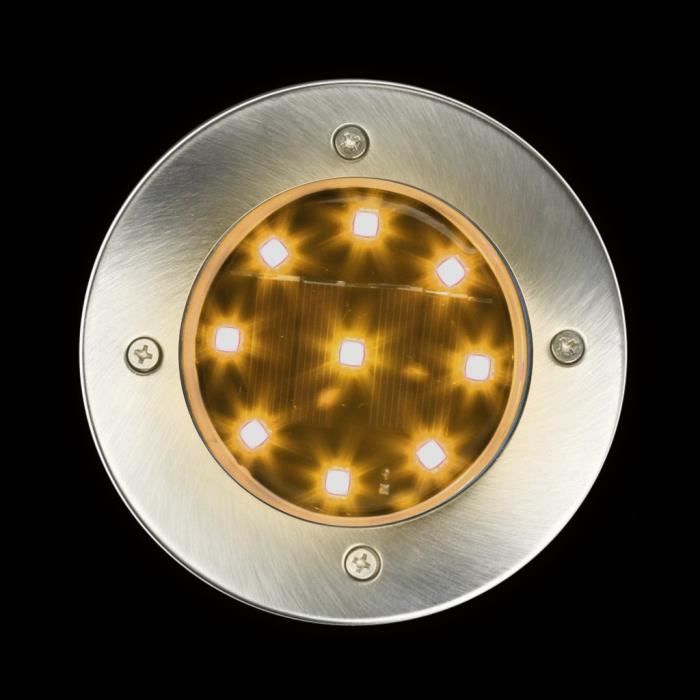 Spots Encastrables LED Solaire étanche IP65 Extérieur Jardin @duo605