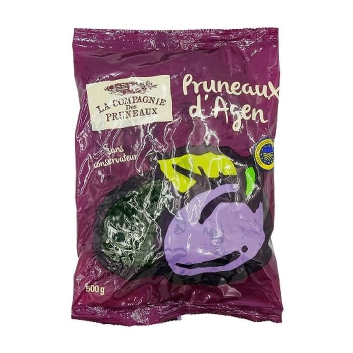 La Compagnie des Pruneaux - Pruneaux d'Agen 33/44 - IGP - Sachet 500g