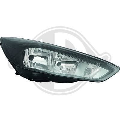 1419983 Feu phare gauche ( cote conducteur ) pour FORD Focus 4 de type CB8 de 2014 a 2018 Look Origine