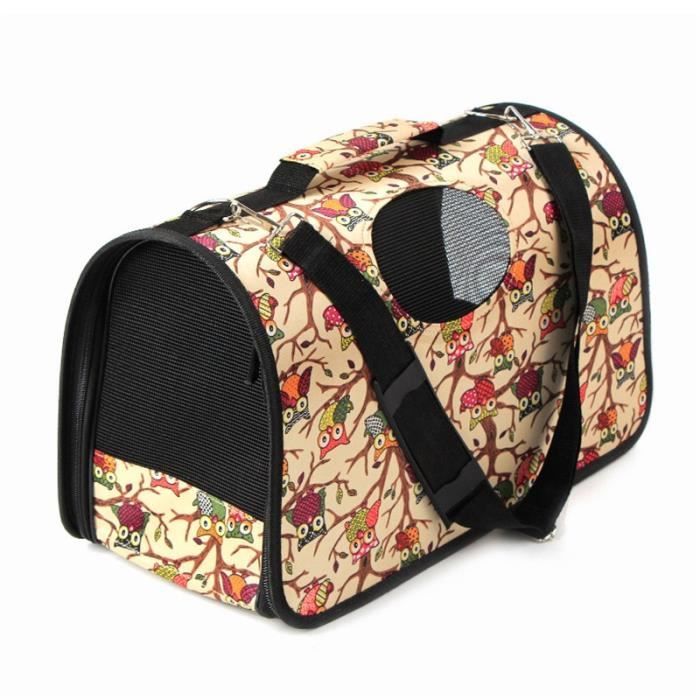 Sac de transport,Porte animal Portable chat chien voyage Cage sac en plein air sac à main sac à bandoulière - Type H-36X18X24CM