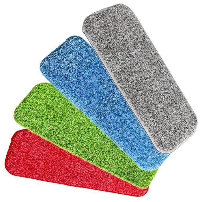 4pcs Vadrouille de Nettoyage pour Balai Vaporisateur Vorfreude et Toutes les Serpilleres Spray & les Serpilleres Lavables QUIKF7367