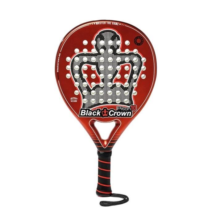 Raquette de padel Black Crown Piton 10 - red/grey/black - TU