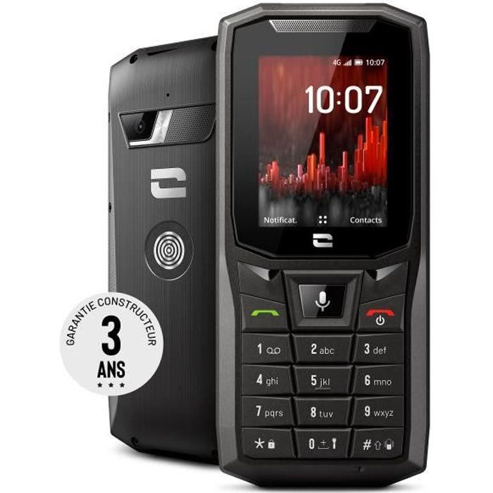 Crosscall Core-S4 Téléphone Portable étanche et antichoc + carte mémoire Micro SD 32 Go