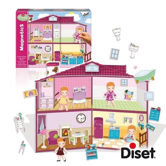 DISET Tableau magnétique Maison d'Emma