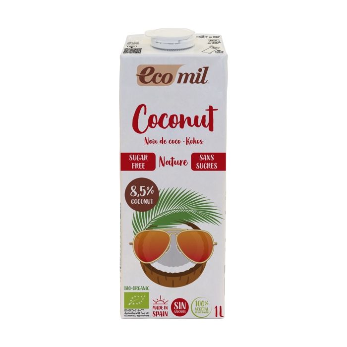 Boisson végétale coco sans sucres - 1l