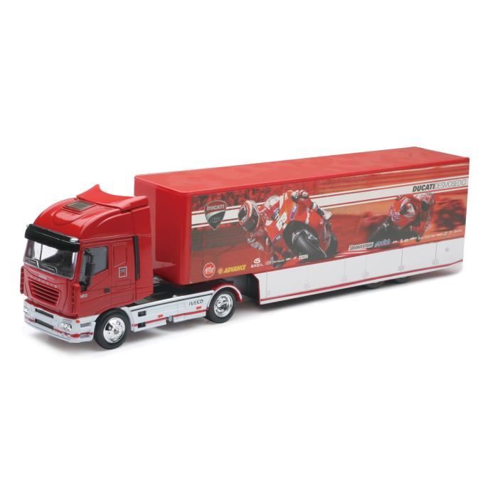 NEW RAY Camion Team DUCATI - Miniature - 1/43° - 36,5 cm