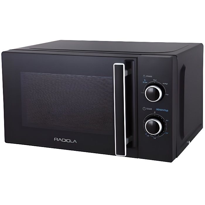 RADIOLA Four Micro-Ondes 20L Noir