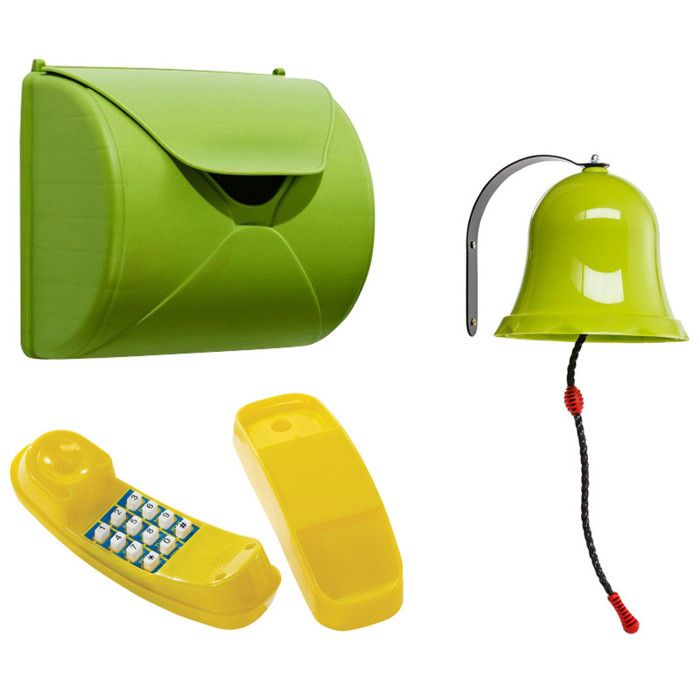 Accessoires en plastique pour aires de jeux \