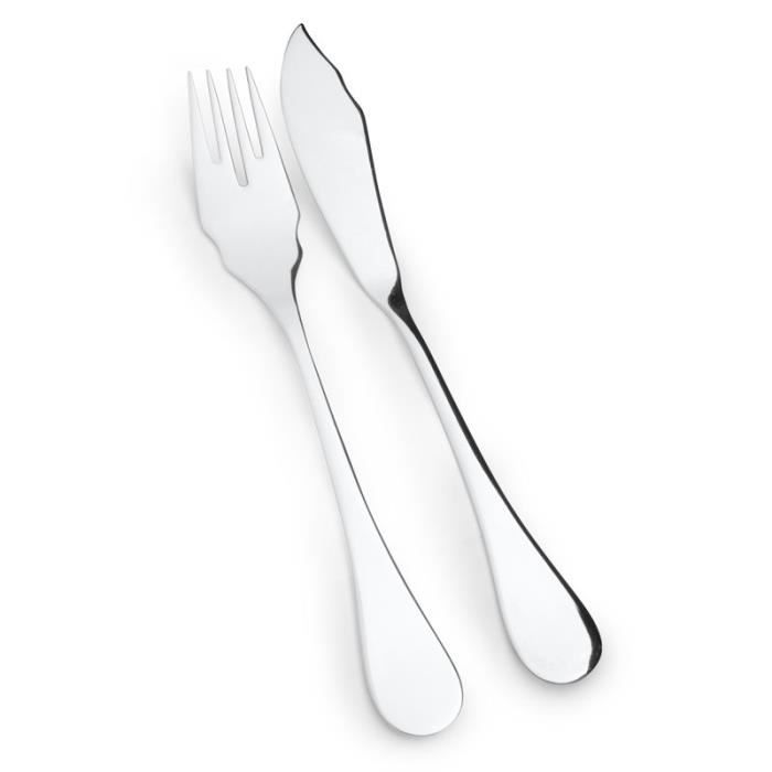 TABLE PASSION - SERVICE 2 PIECES SERVIR POISSON ROCCO - TABLE PASSION - SERVICE 2 PIECES SERVIR POISSON ROCCO
