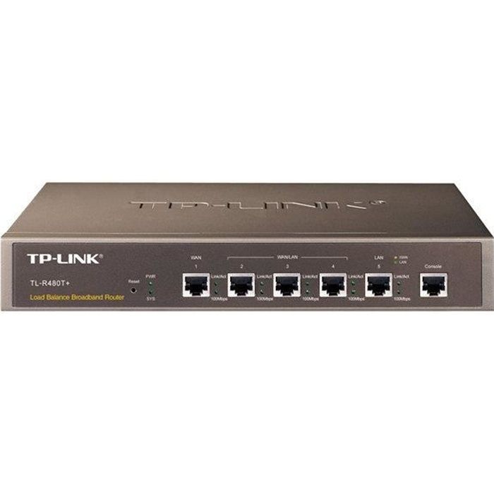 TP-LINK TL-R480T+ ROUTEUR INTELLIGENT MULTI WAN…