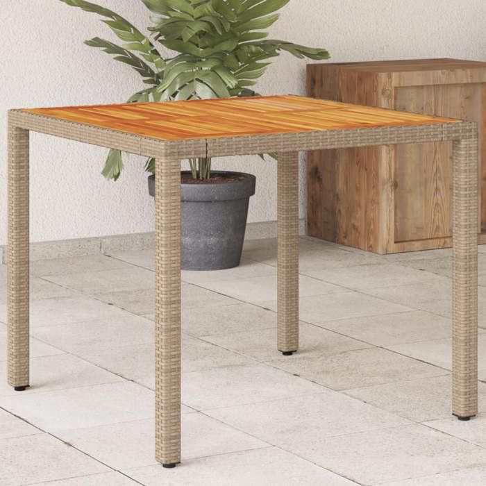 VIDAXL Table de jardin et - vue 3