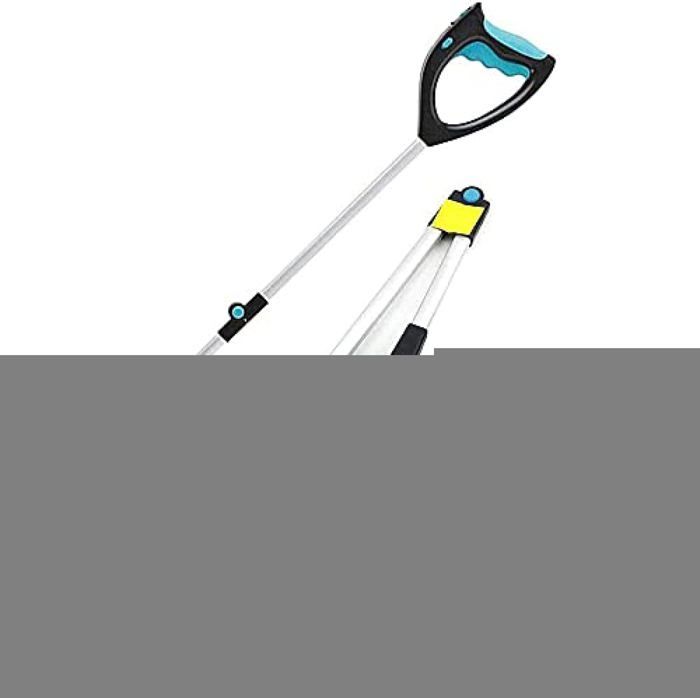 Pince De Préhension Allongée En Acier Inoxydable – Outil Grabber 80-100 Cm, Ramasse Déchets, Objets Au Sol Sans Se Baisser