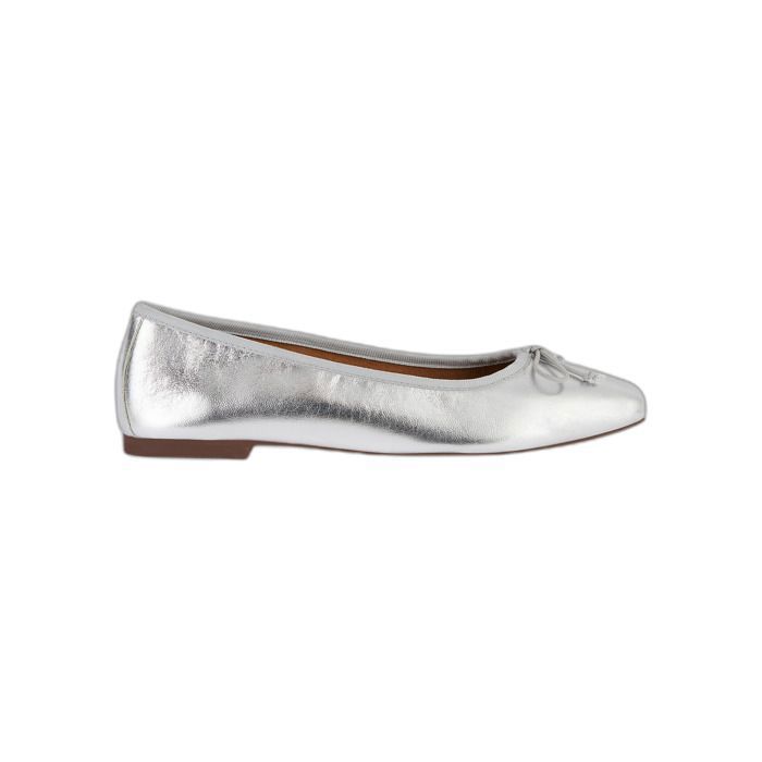 Ballerines femme Geox Marsilea silver Cdiscount Chaussures