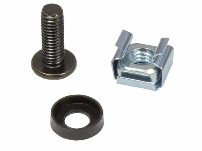 Kit de fixation - GOOD CONNECTIONS - GC-N0099 - Vis M6 x 20 mm - Lot de 50 - Noir (RAL9005)