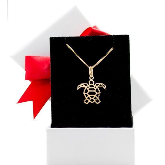 Pendentif Croix Orthodoxe Avec Chaîne 45 Cm - Plaqué Or 18 Carats, Neuf Avec Boîte Cadeau