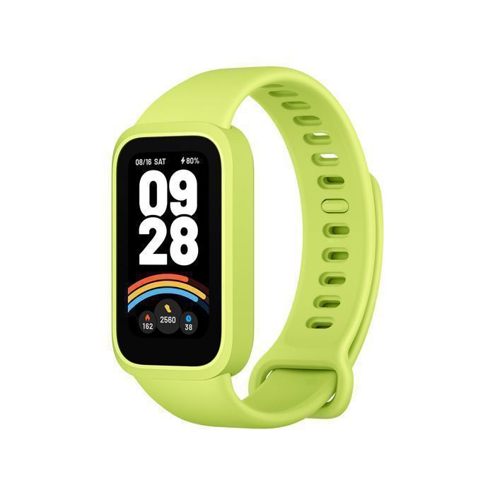 XIAOMI Smart Band 9 Active Vert - Montre connectée - écran AMOLED - 21 Jours dautonomie  - Capteur de fréquence Cardiaque