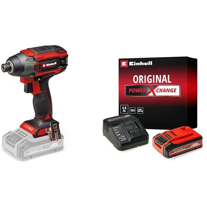 Clé à chocs sans fil Einhell TP-CI 18-220 Li BL Power X-Change 220 Nm avec Batterie 40Ah