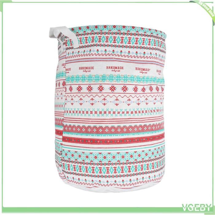 Panier à linge - FAFEICY - Grand panier à linge - Pliable - Imperméable - 35 x 44 cm
