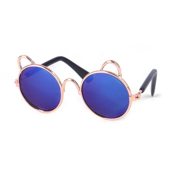 Accessoires mignons pour animaux - Phoesky - Peluche - Lunettes de soleil - Polyester - Automne printemps été hiver