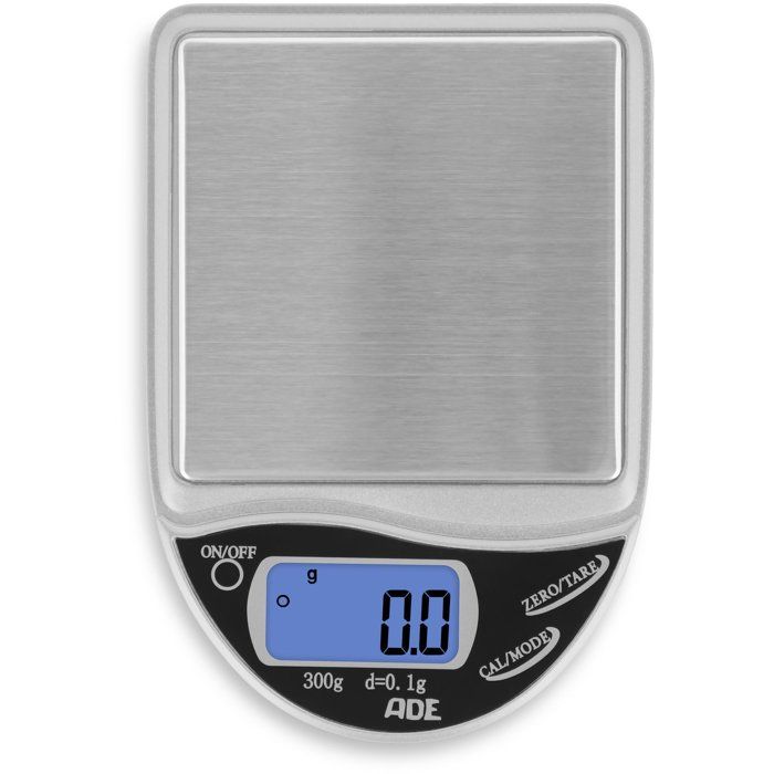 Ade Balance de cuisine Pocket 300 g précision 0,1 g plateau - vue 1
