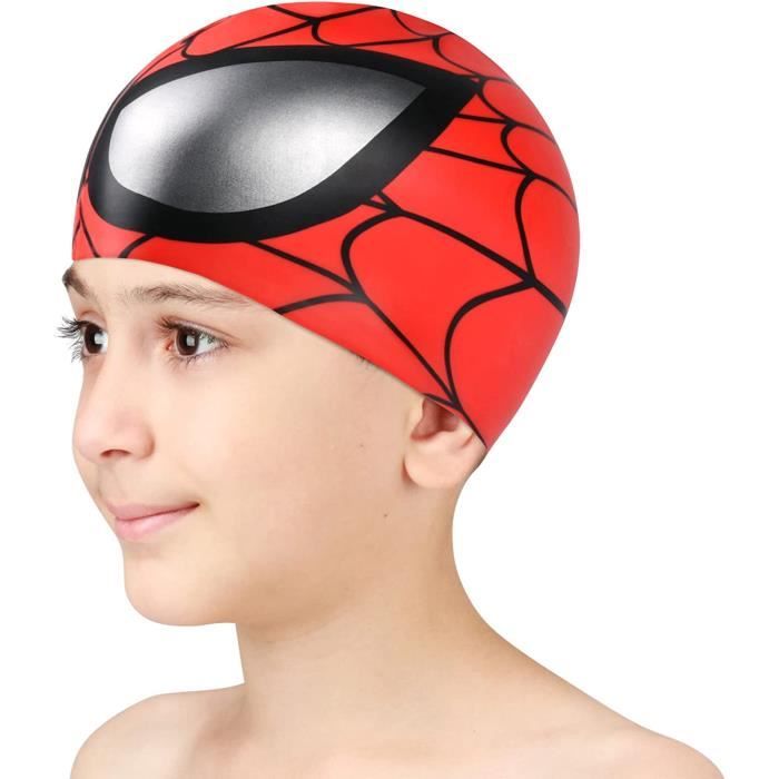 2 Bonnets De Bain Silicone Enfants - Licorne Et Sirène Imperméables