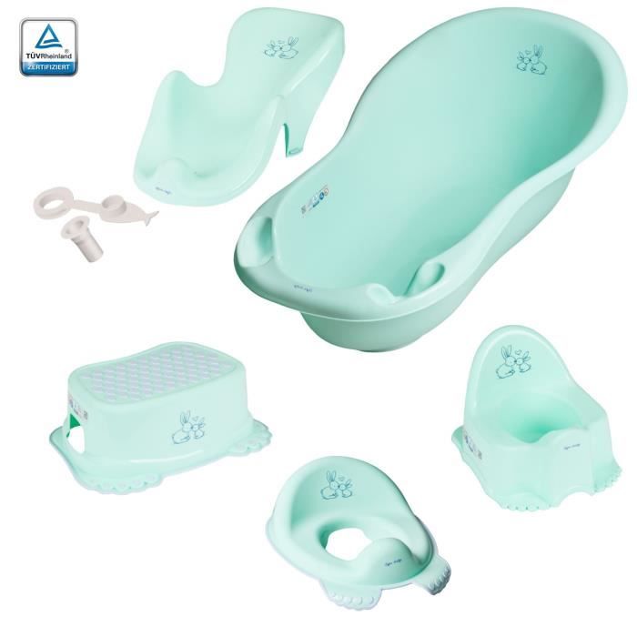 Baignoire Bebe 102cm Avec Bouchon Baignoire 102cm Siege De Bain Siege De Toilette Pot Tabouret Bas Vert Avec Petit Cdiscount Pret A Porter