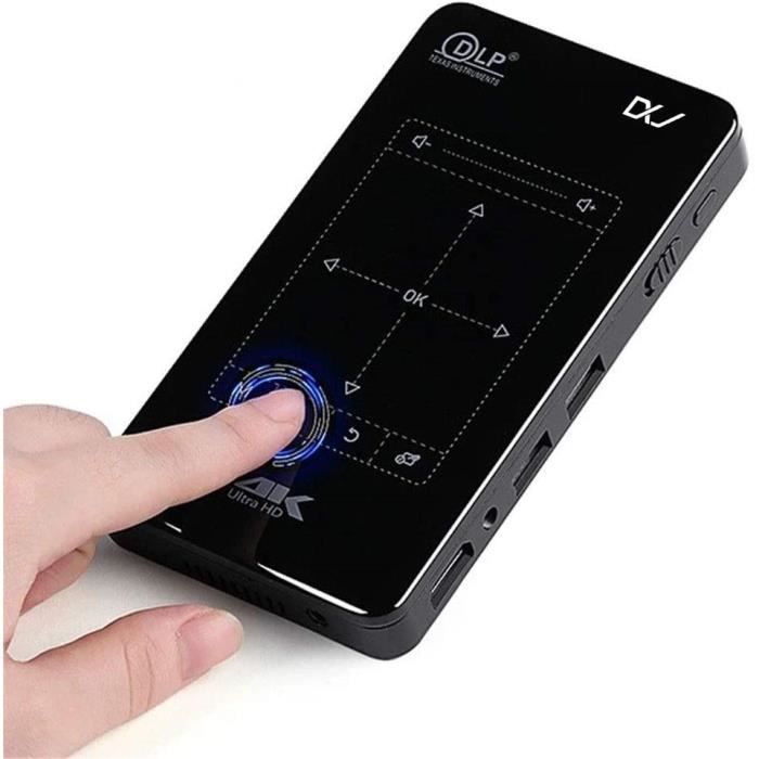 Projecteur Smart Pocket 4K pour téléphone Android mobile laser Ultra Mini- projecteurs vidéo à LED DLP portables à courte focale - Chine LED, Home  Cinéma
