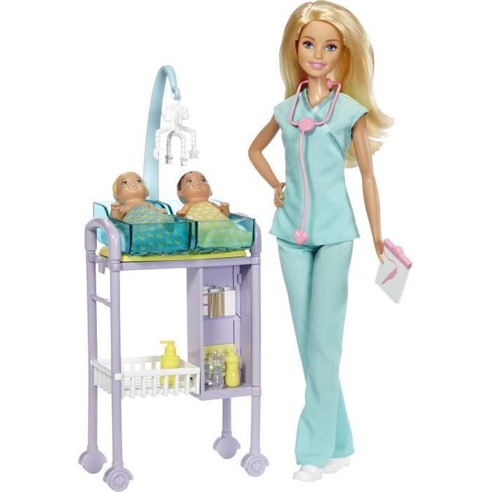 Coffret Barbie docteure