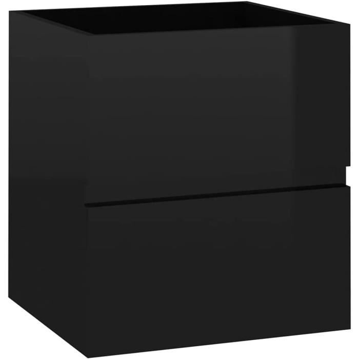 Armoire de Lavabo Armoire de Salle de Bain Toilette Meuble de Rangement