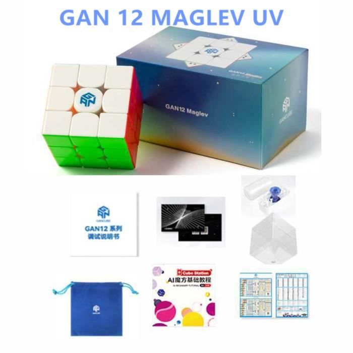 GAN 12 MAGLEV UV Cubes magiques de la série Gan, Jouets cadeaux