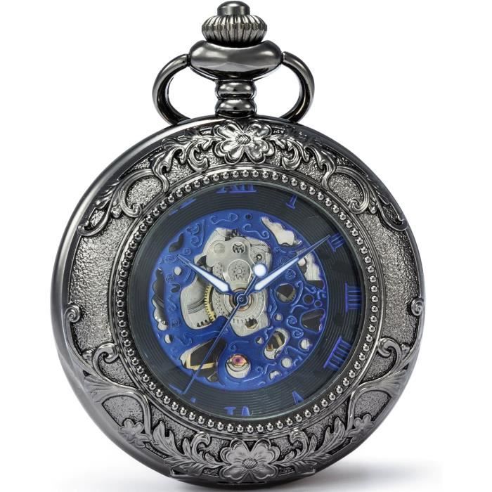Montre De Poche Ancienne - Remontage Manuel, Plaquée Or, Système Incabloc - Occasion
