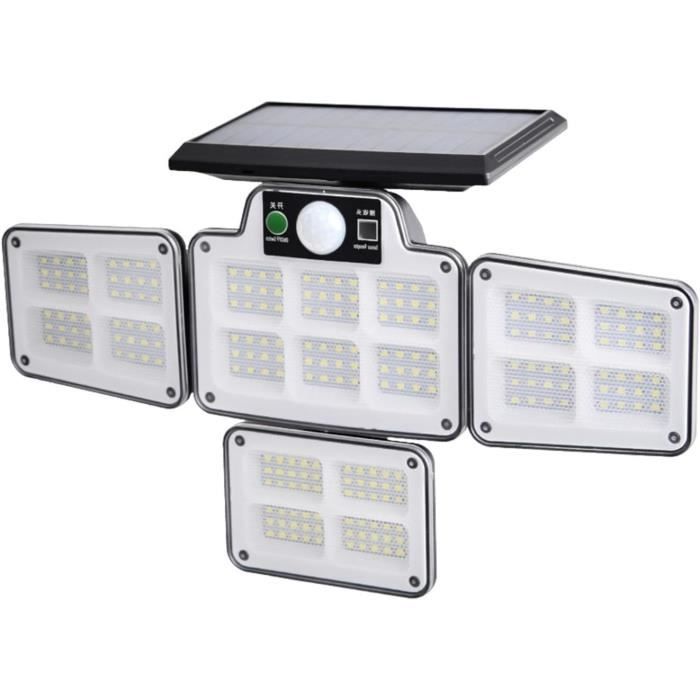 6PACK COB LED lumière solaire extérieure étanche lumière de sécurité