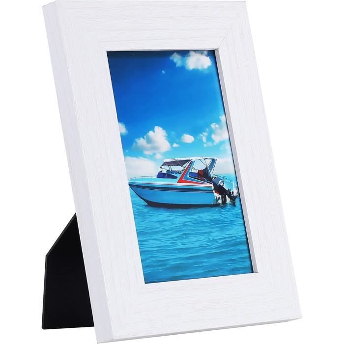 Cadre Photo Carré 10x10 Pouces - Bois Vert - Marque Confetti - Pour Toutes Vos Photos