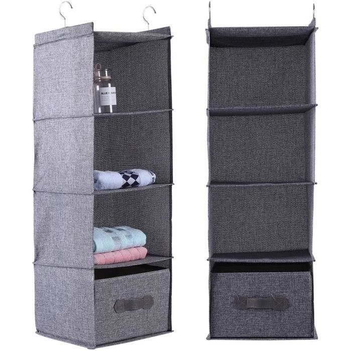 Étagères Suspendue Organiseur Vêtement Organisateur Penderie Meuble