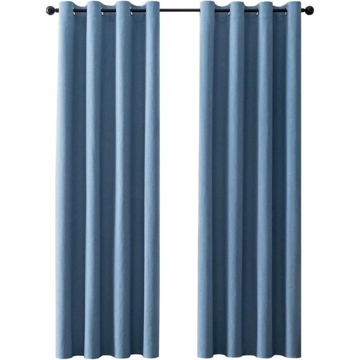 Rideaux Occultants Galaxie Violet Nébuleuse – 2 Panneaux Thermiques Isolants 117x214 Cm