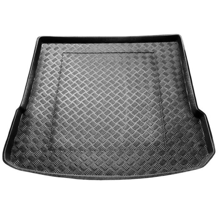 Bac De Coffre Sur Mesure Pour Audi Q7 4M 7 Places 2015-2025 - En Cuir, Protection Complète Coffre Et Dossiers - Facile à Nettoyer, Design Luxe