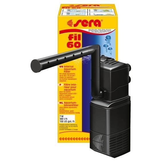 Filtre intérieur Sera Fil 60 pour aquarium – filtration compacte pour poissons