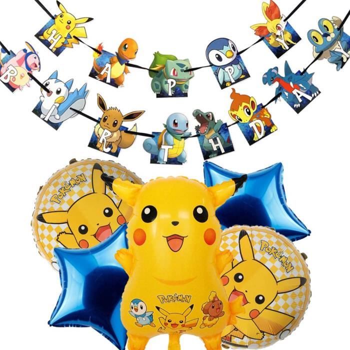 Ballons Pokémon - Pikachu - Ballons Anniversaire 